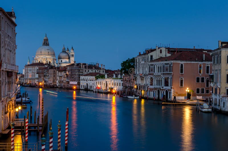 Grand Canal Venice stock image. Image of venice, facade - 9079809