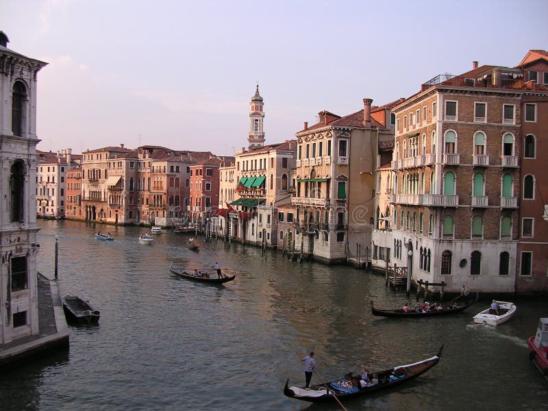 The Grand Canal, Venice.