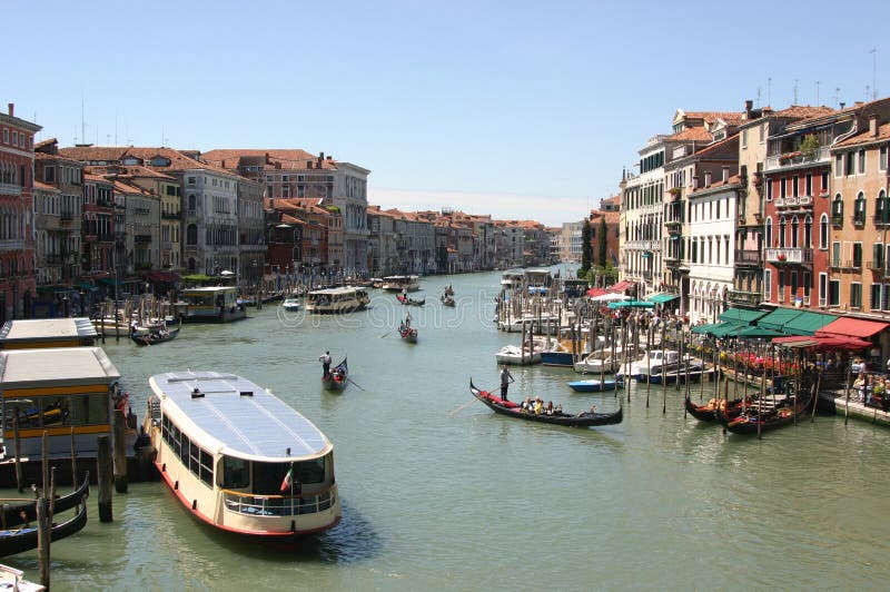 Grand canal à Venise, Italie photos stock Grand canal à Venise, Italie photos stock