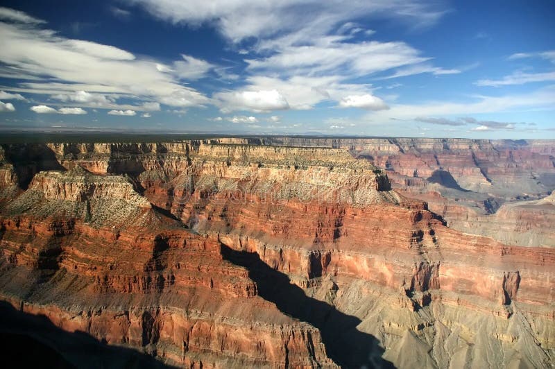 In the Grand Canyon stock image. Image of wonder, aerial - 758487