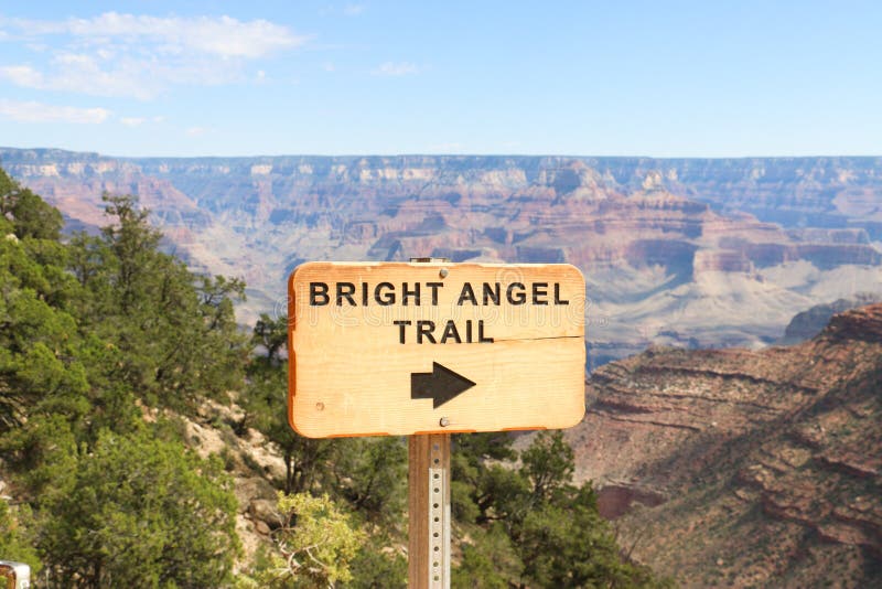 Grand Canyon Angel Trail brillante