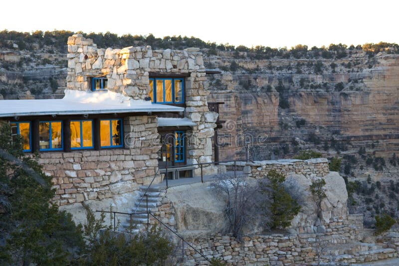 Grand Canyon Arizona house stock image. Image of difficult 11860287