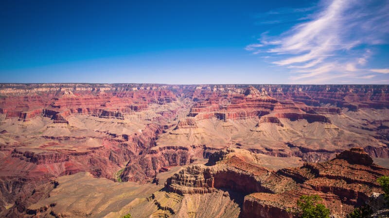 Grand canyon arizona usa al amanecer desde el borde sur almacen de video