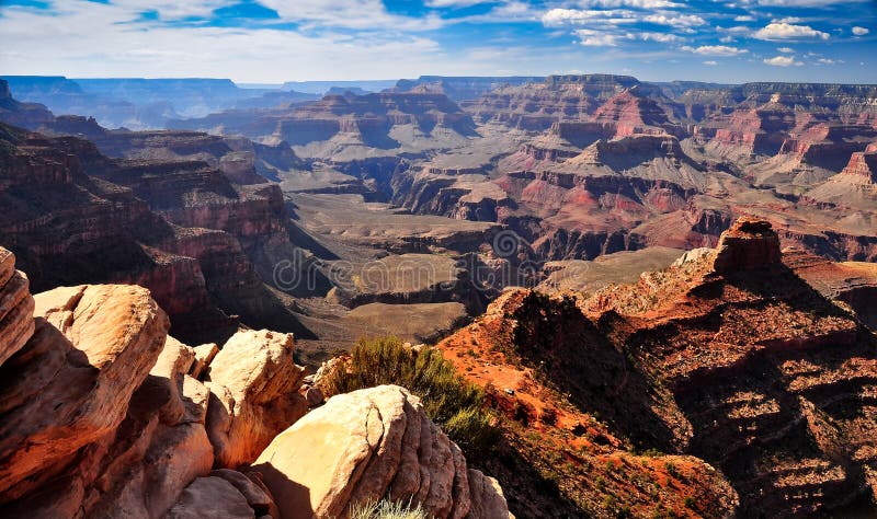 Grand canyon clear day landscape