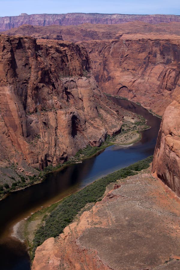 Grand Canyon - Colorado River stock image