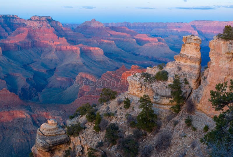 Grand Canyon NP at sunset