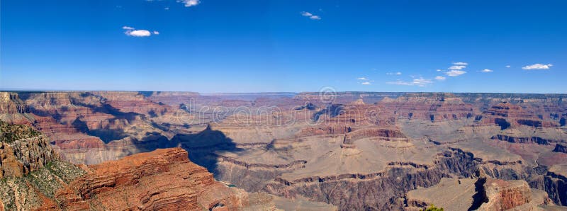 Panoramatický z veľký kaňon.