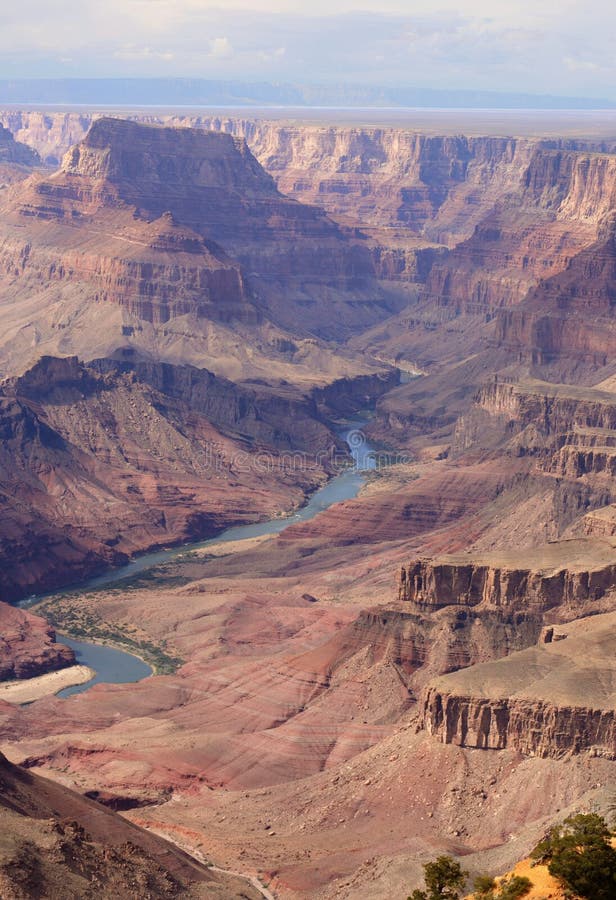 Grand Canyon river view royalty free stock image