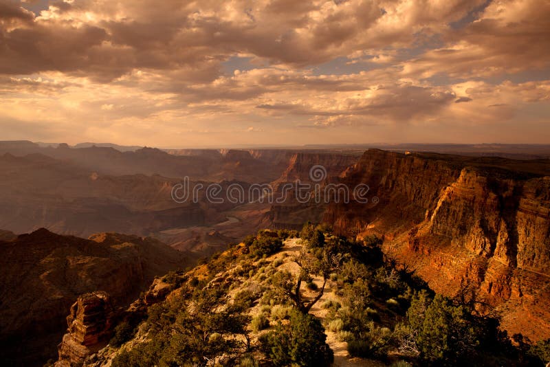 Grand Canyon sunset stock image. Image of forces, holiday - 17962319