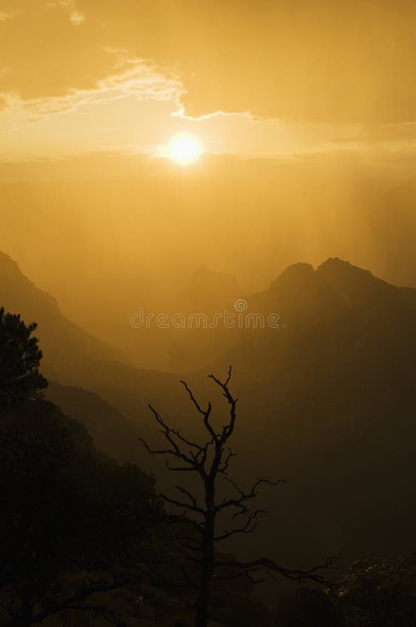 Grand canyon at sunset