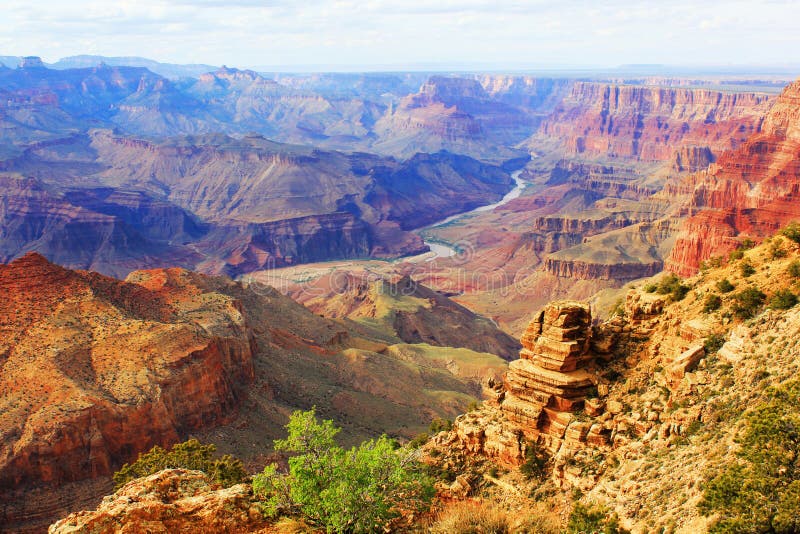 Grand Canyon. USA, Arizona. Panoramic Great View