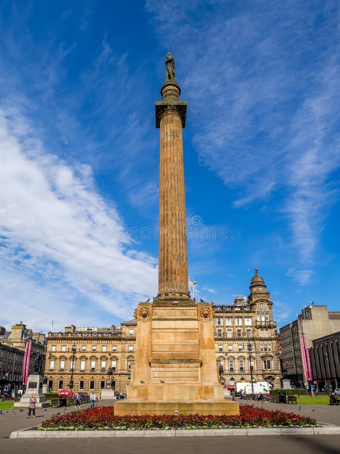 Grand dos de George, Glasgow photo stock Grand dos de George, Glasgow photo stock
