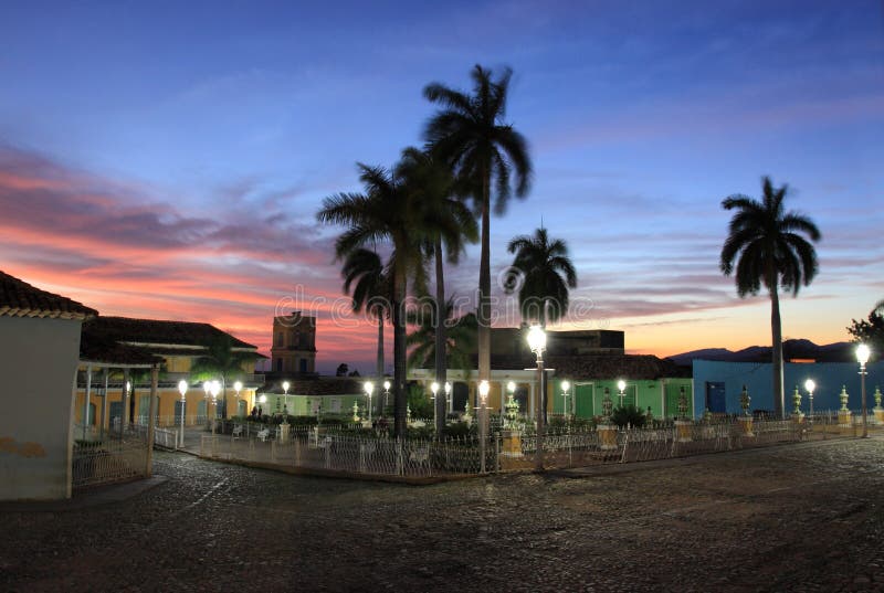 Grand dos principal au Trinidad, Cuba