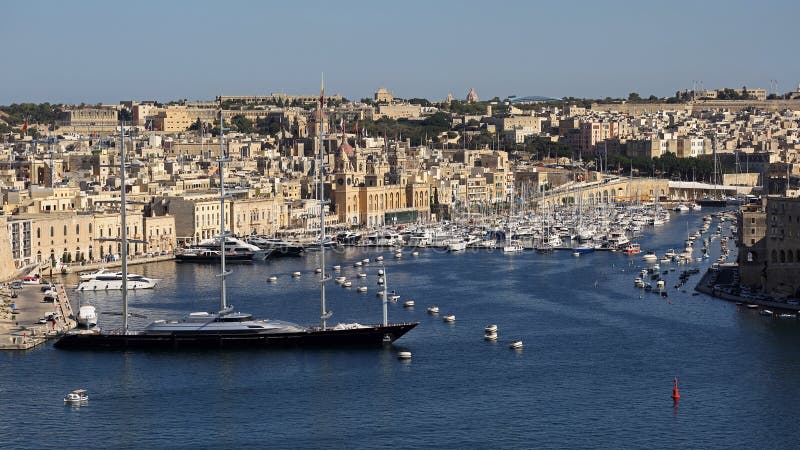 Grand Harbour , Valetta , Malta