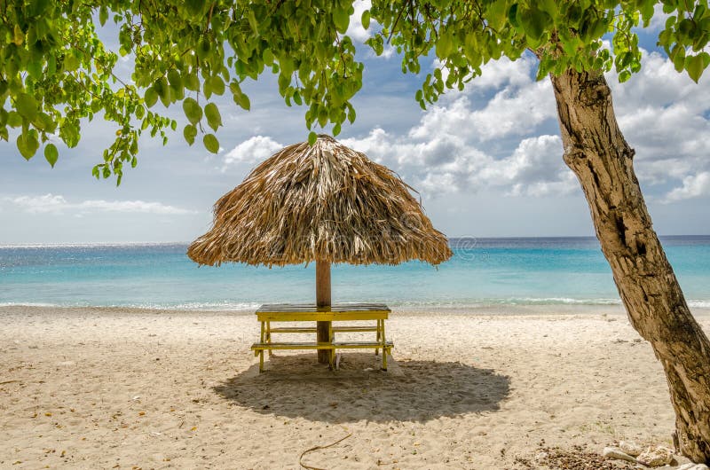 Grand Knip Beach in Curacao at the Dutch Antilles