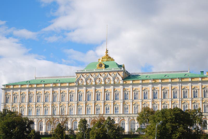 The Grand Kremlin Palace. Moscow Kremlin, Russia. Stock Image Image