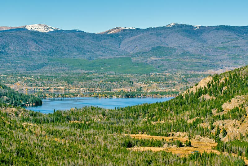 Grand Lake Rocky Mountains Colorado Usa Stock Photo Image Of