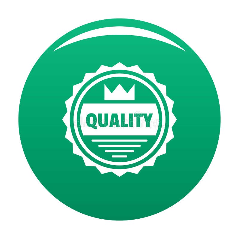 Grand logo de qualité, style simple illustration libre de droits Grand logo de qualité, style simple illustration libre de droits