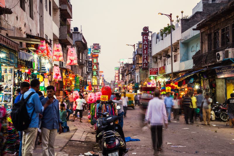 Grand market in Delhi