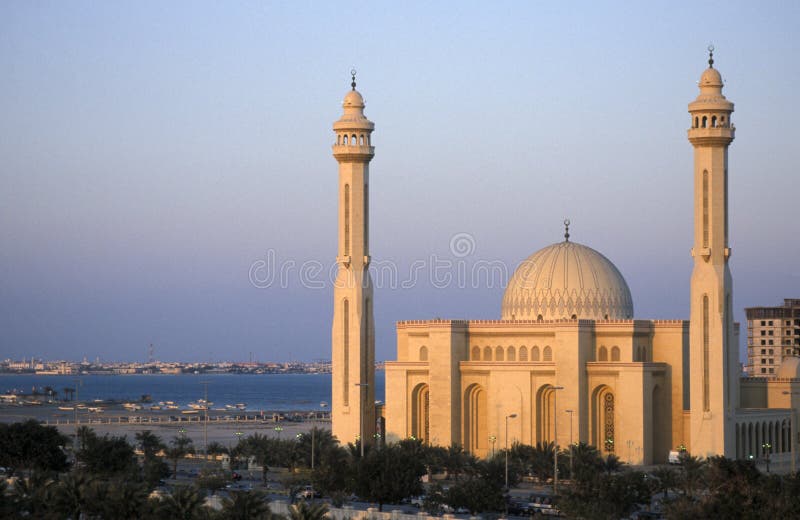Grand Mosque Bahrain royalty free stock photos