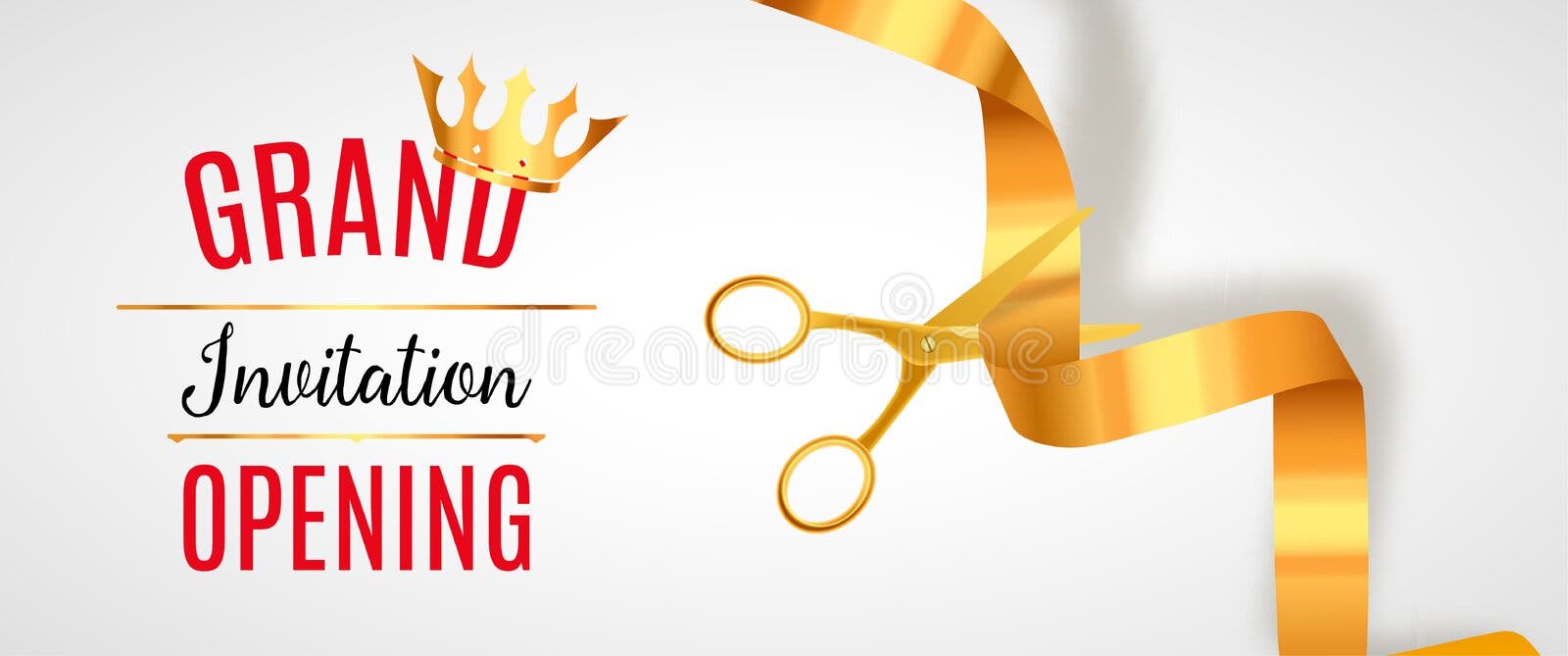 Grand Opening Hanging Banners, Spanish And English Royalty Free SVG,  Cliparts, Vectors, and Stock Illustration. Image 12806924.