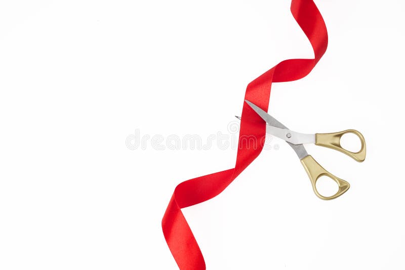 10-1/2 Ceremonial Ribbon Cutting Scissors