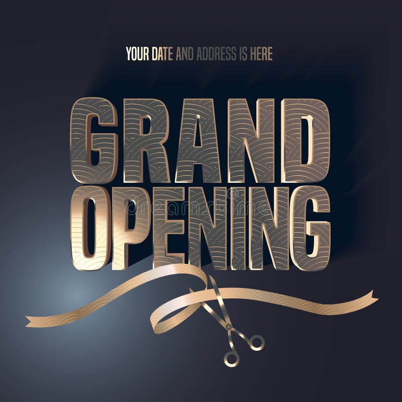 Download the Grand Opening ceremony red silk ribbon frame 1750756