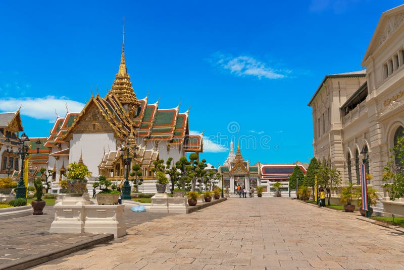 Grand Palace, Bangkok stock photography