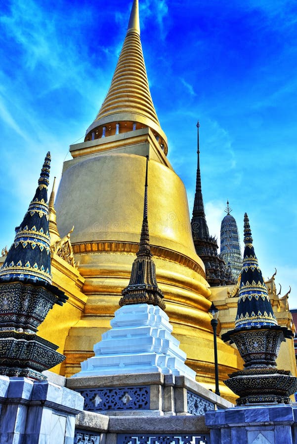 Grand Palace in Bangkok,Thailand stock photo