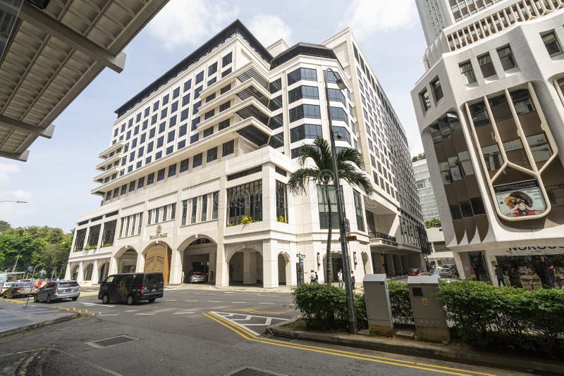 Grand Park City Hall di Singapore fotografia stock libera da diritti Grand Park City Hall di Singapore fotografia stock libera da diritti