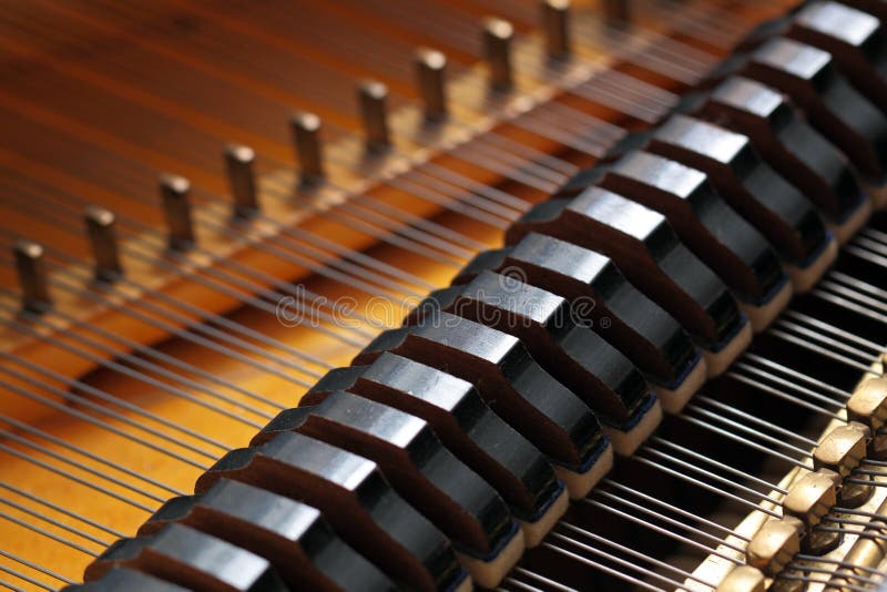 Grand piano stock photography