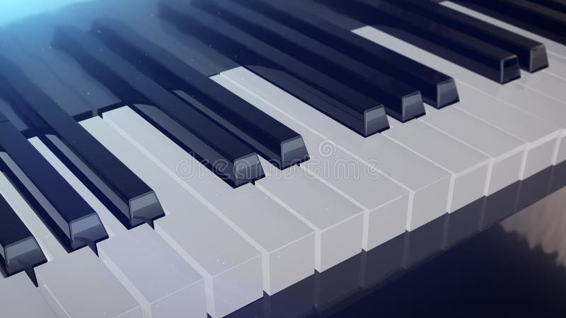 Grand Piano Keys stock illustration. Illustration of melody - 95956296