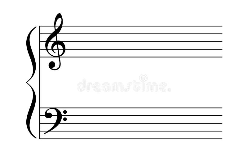 treble clef notes on staff