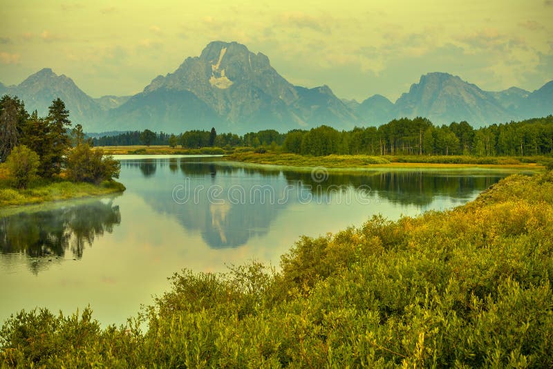 Grand teton national park stock image. Image of morning 26799807