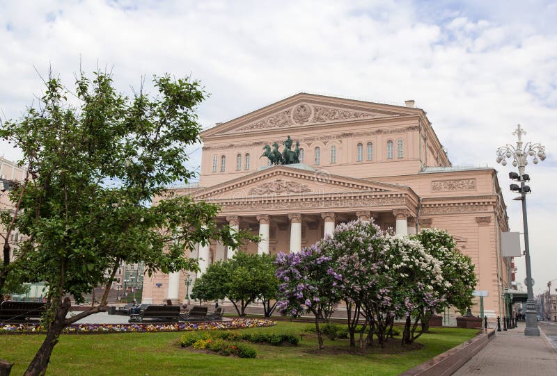 Grand Theatre in Moscow, Russia