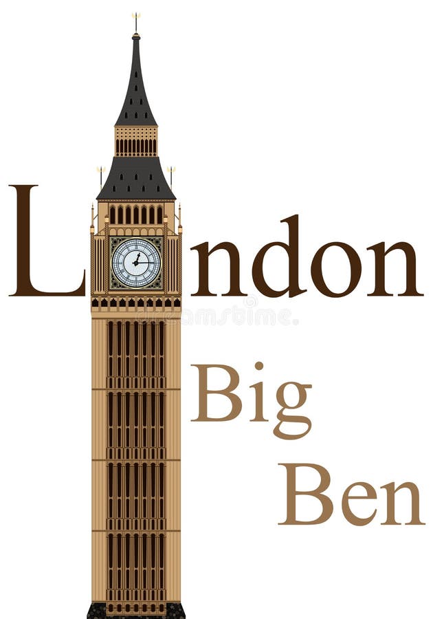 Grande Ben royalty illustrazione gratis Grande Ben royalty illustrazione gratis