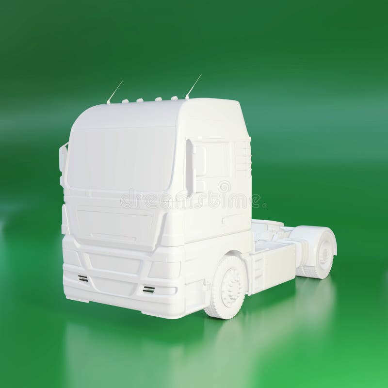 Grande camion bianco Industria cantieristica, trasporto di logistica e trasporto di merci del carico rappresentazione 3d illustrazione vettoriale Grande camion bianco Industria cantieristica, trasporto di logistica e trasporto di merci del carico rappresentazione 3d illustrazione vettoriale