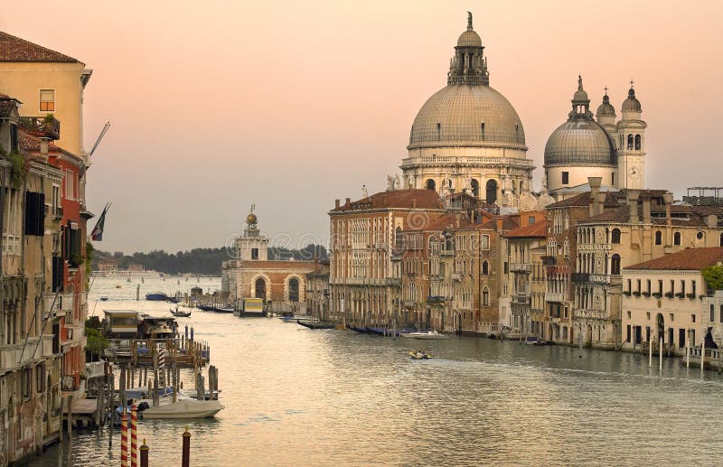 Grande canale - Venezia - Italia fotografia stock libera da diritti Grande canale - Venezia - Italia fotografia stock libera da diritti