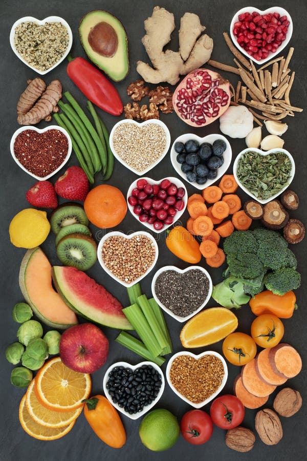 Grande coleção super do alimento imagens de stock