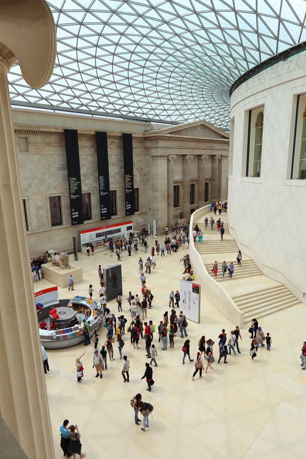 Grande corte di British Museum fotografia stock libera da diritti Grande corte di British Museum fotografia stock libera da diritti