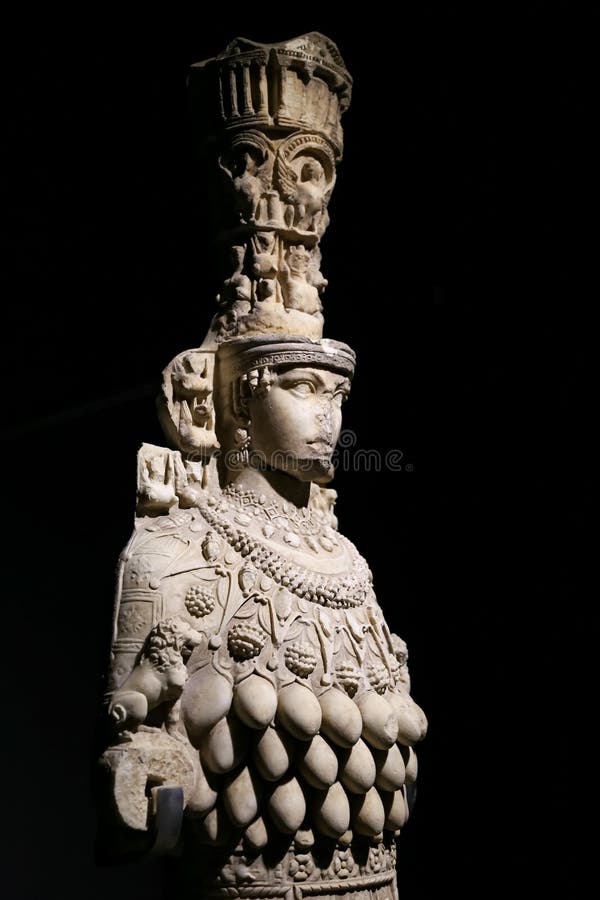 Great Artemis Statue in Ephesus Museum, Selcuk Town, Izmir City, Turkey. Great Artemis Statue in Ephesus Museum, Selcuk Town, Izmir City, Turkey