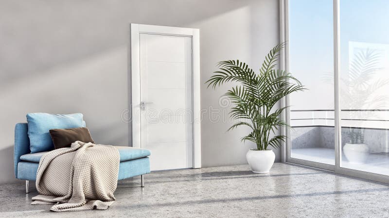 Grande illus luminoso moderno di lusso del salone dell'appartamento degli interni illustrazione vettoriale Grande illus luminoso moderno di lusso del salone dell'appartamento degli interni illustrazione vettoriale