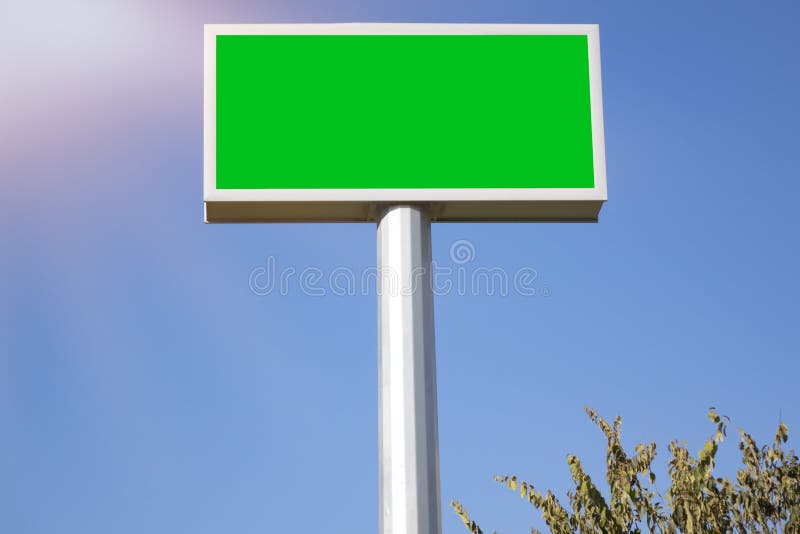 Grande maquette de panneau d'affichage avec l'idéal vert de caisson lumineux d'écran pour la publicité de commercialisation de l' image libre de droits Grande maquette de panneau d'affichage avec l'idéal vert de caisson lumineux d'écran pour la publicité de commercialisation de l' image libre de droits