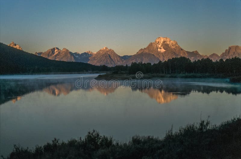 Grande parco nazionale di Yellostone e di Tetons fotografia stock libera da diritti Grande parco nazionale di Yellostone e di Tetons fotografia stock libera da diritti
