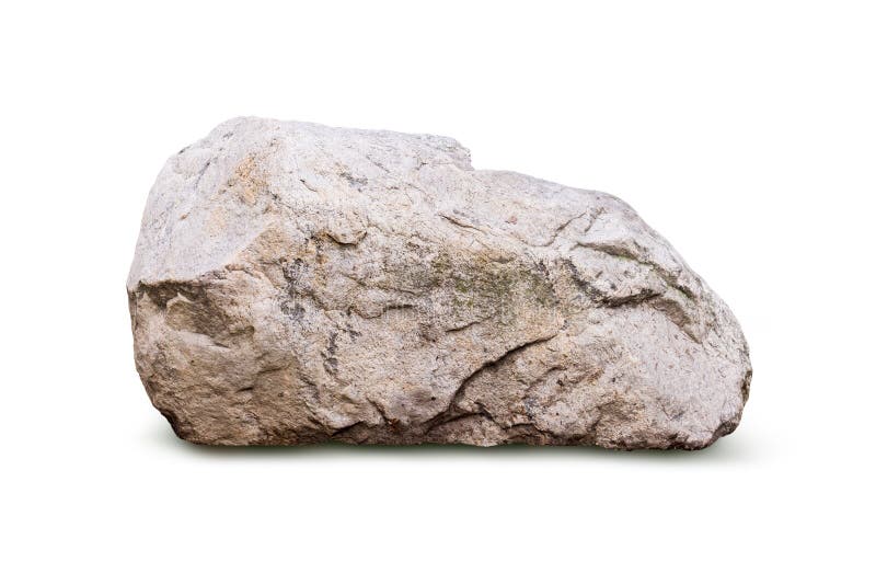 Grande pierre de roche de granit, d'isolement