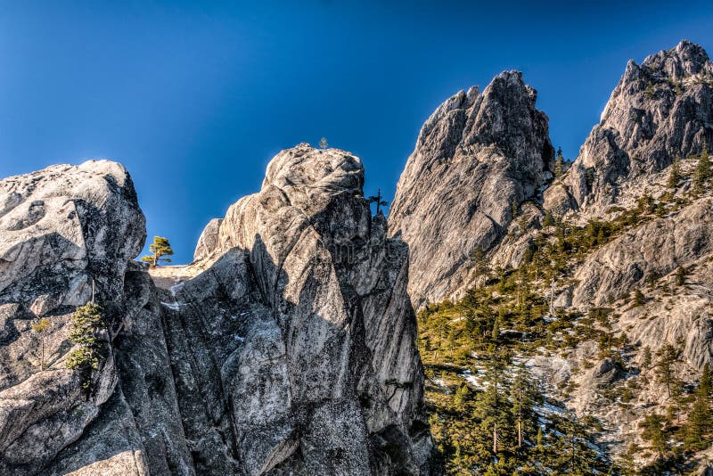 Lots of beautiful texture on these massive rock in Castle Crags State Park, CA. Lots of beautiful texture on these massive rock in Castle Crags State Park, CA