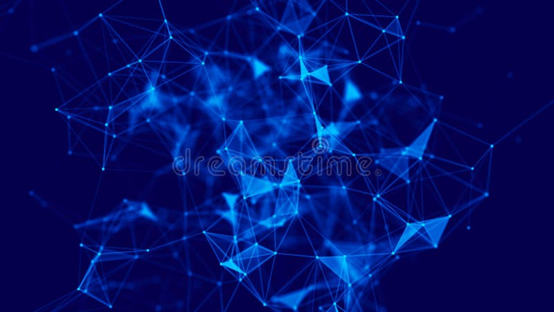 Grande visualisation de donn?es Fond de la Science Grand complexe de donn?es avec des compos?s Raye le plexus illustration stock Grande visualisation de donn?es Fond de la Science Grand complexe de donn?es avec des compos?s Raye le plexus illustration stock