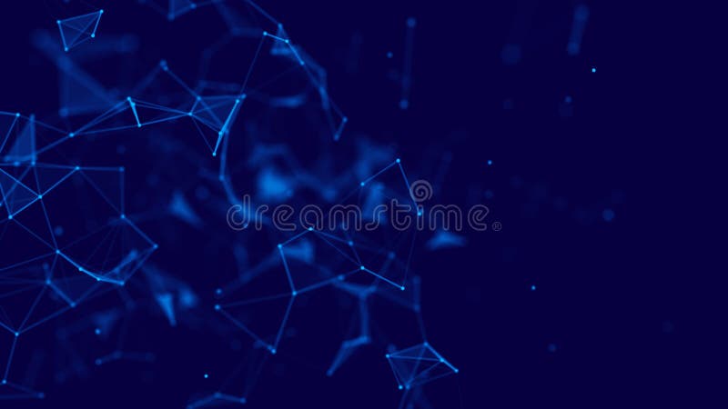 Grande visualisation de donn?es Fond de la Science Grand complexe de donn?es avec des compos?s Raye le plexus illustration stock Grande visualisation de donn?es Fond de la Science Grand complexe de donn?es avec des compos?s Raye le plexus illustration stock