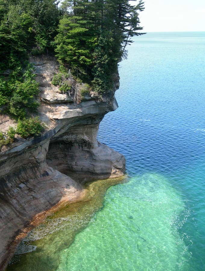 Grandes lagos cênicos de Michigan imagem de stock royalty free Grandes lagos cênicos de Michigan imagem de stock royalty free