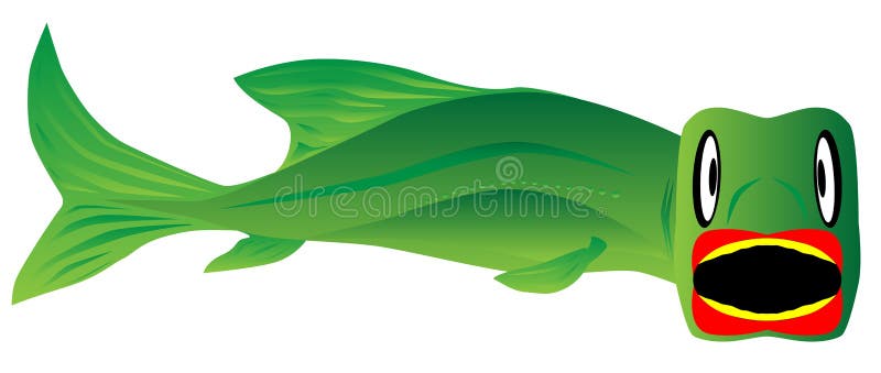 Grandi pesci illustrazione di stock Grandi pesci illustrazione di stock